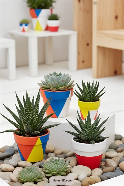 bright bold succulents