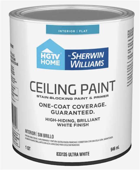 bright white ceiling paint