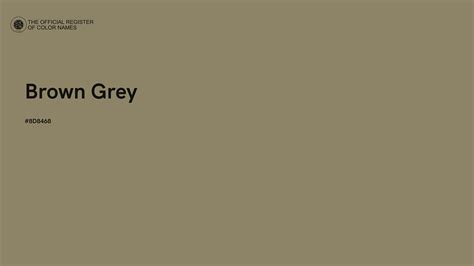 brown grey color