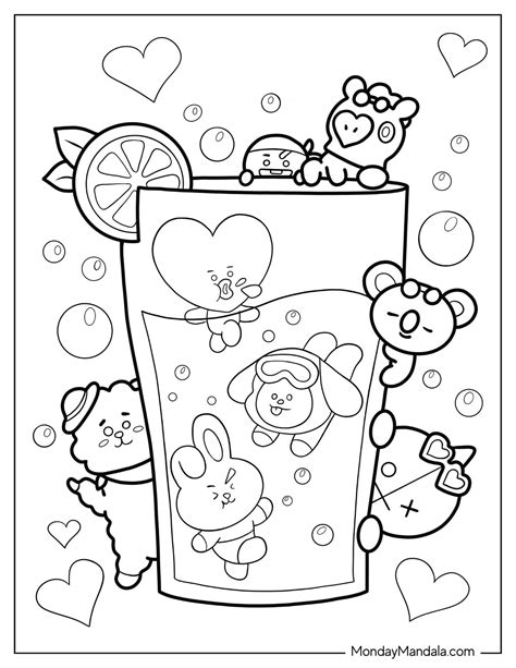 bt21 coloring book pdf