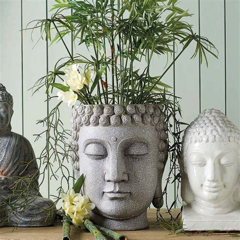 buddha flower pot