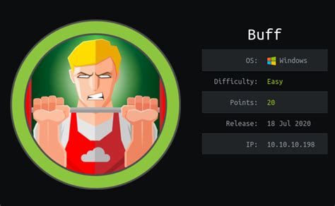 Buff Walkthrough Hackthebox