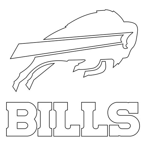 buffalo bills coloring pages