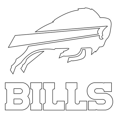 buffalo bills coloring pages printable