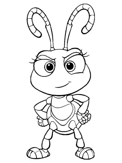 bug's life coloring pages