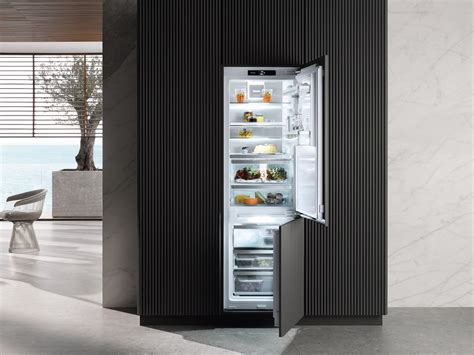 built in freezer