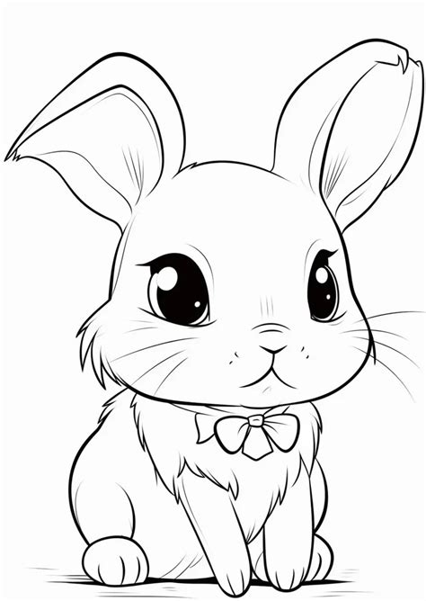 Bunny Coloring Pages Coloring Wallpapers Download Free Images Wallpaper [coloring536.blogspot.com]