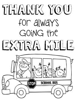 bus driver appreciation coloring pages