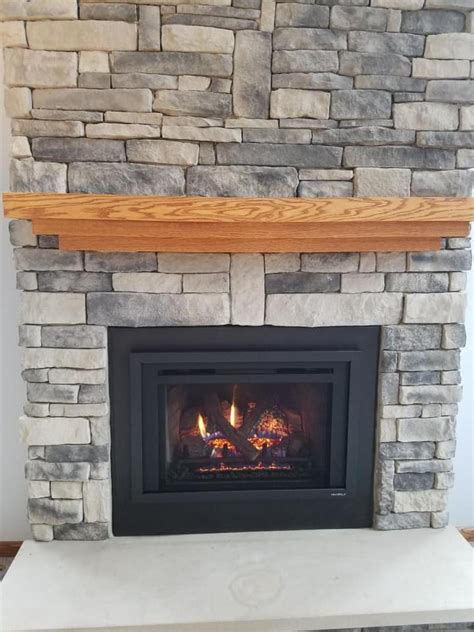 bush's fireplace