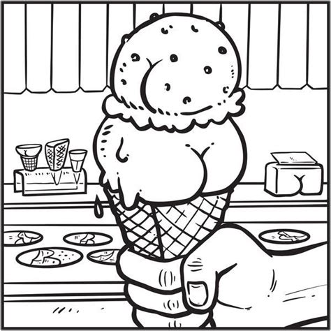 butt coloring pages