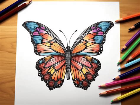 butterfly coloring ideas