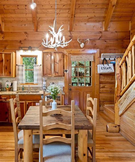 cabin decor kitchen
