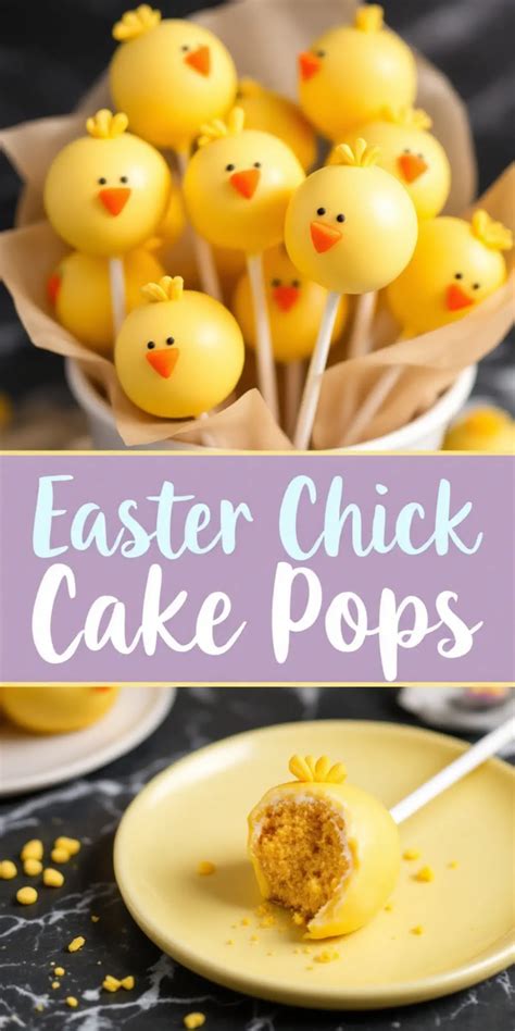 cake pop chicks