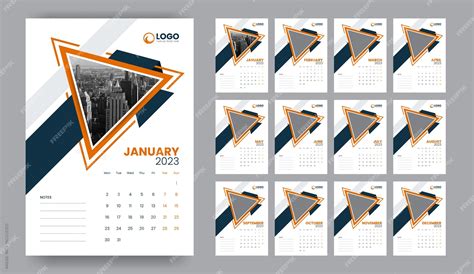 Calendar Design Template