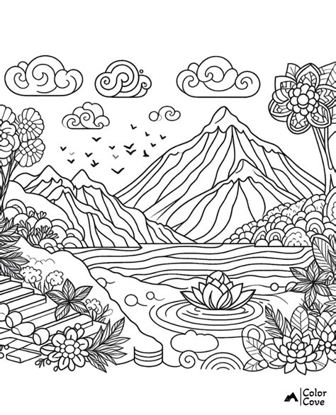 calming coloring pages