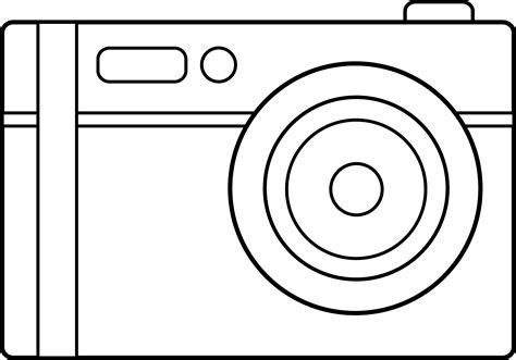 camera coloring pages