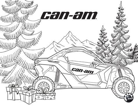 can am coloring pages