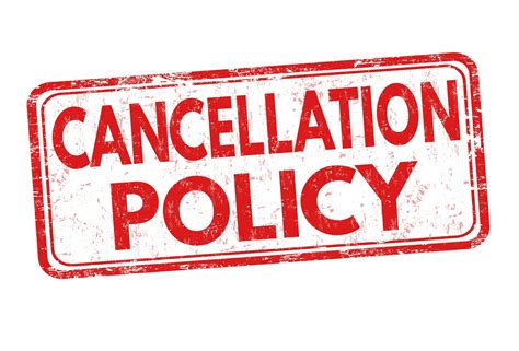 Cancel Policy Image