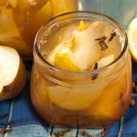 canning spiced pears