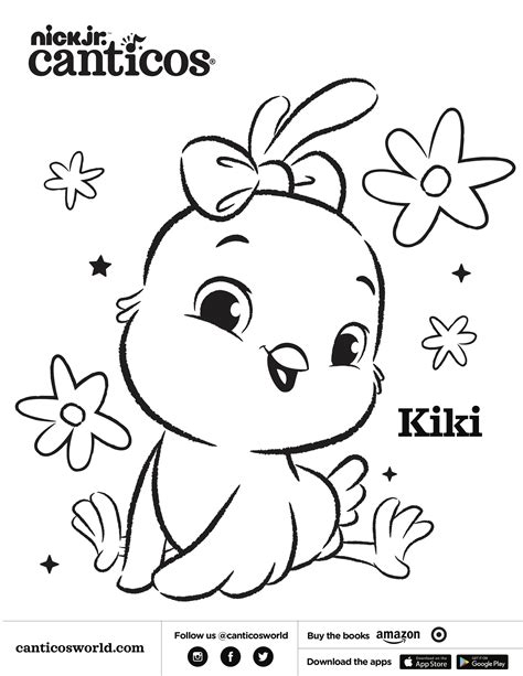 canticos coloring pages