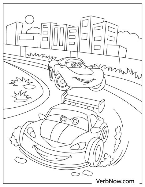 car coloring book pdf free download