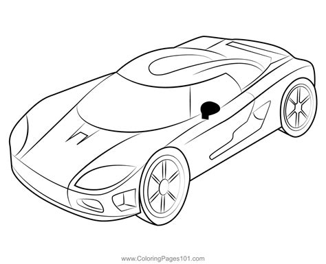 car coloring sheets