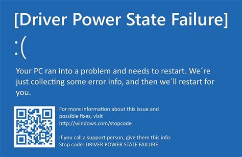 cara mengatasi driver power state failure windows 10