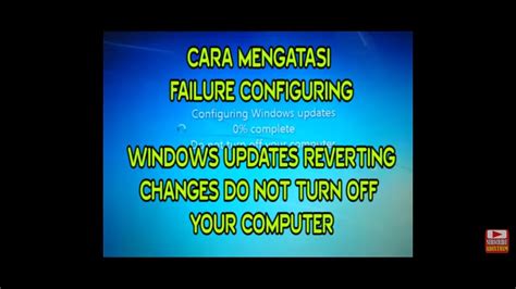cara mengatasi failure configuring windows update