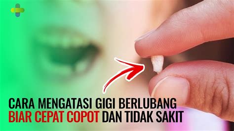 cara mengatasi gigi berlubang yang bau