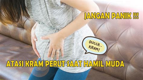cara mengatasi perut sakit saat hamil