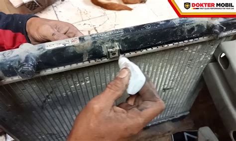 cara mengatasi radiator motor bocor