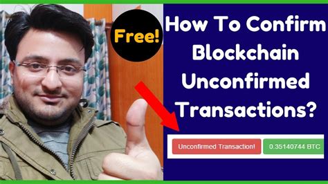 cara mengatasi unconfirmed transaction di blockchain