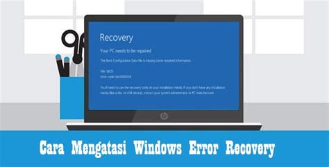 cara mengatasi windows error