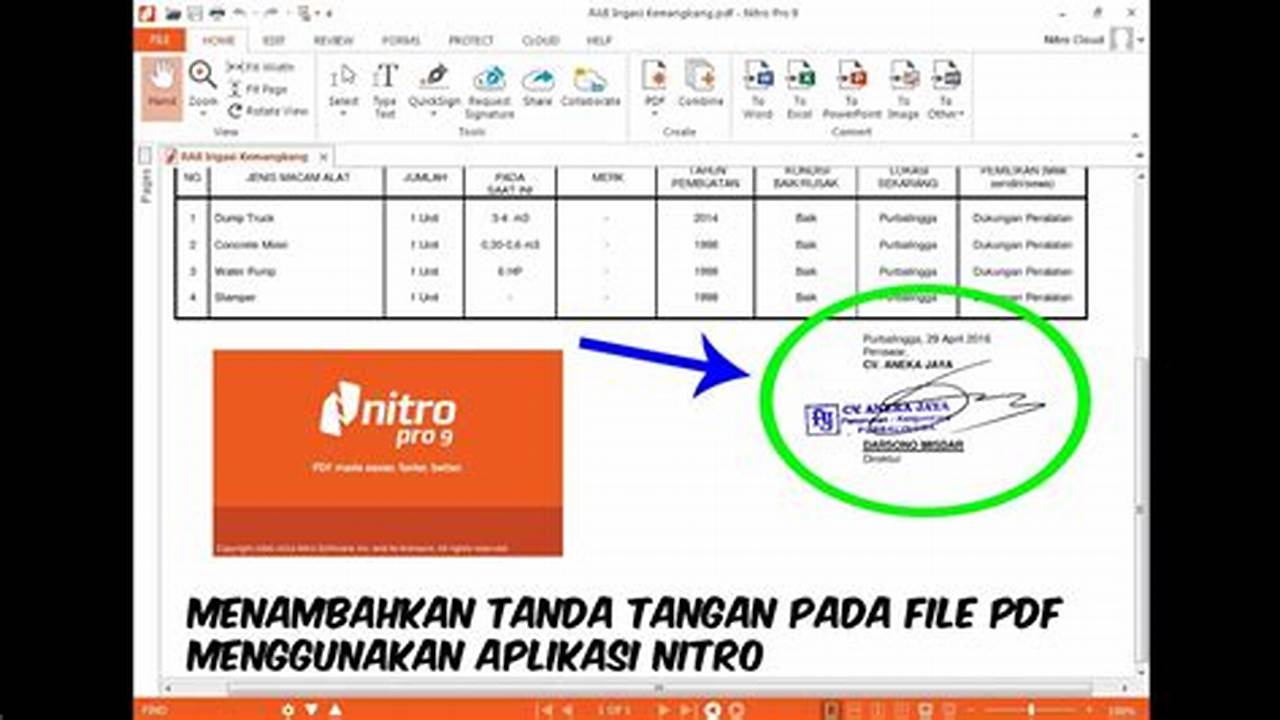Pemakaian Nitro PDF