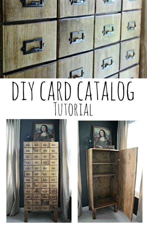 Card Catalog Diy