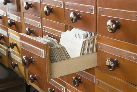 Card Catalog Numbering System