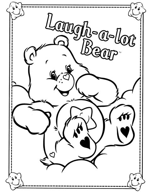 care bear coloring pages printable