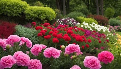 carnation companion plants