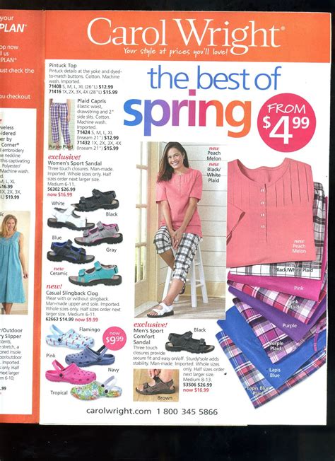 Carol Wright Catalog Shopping