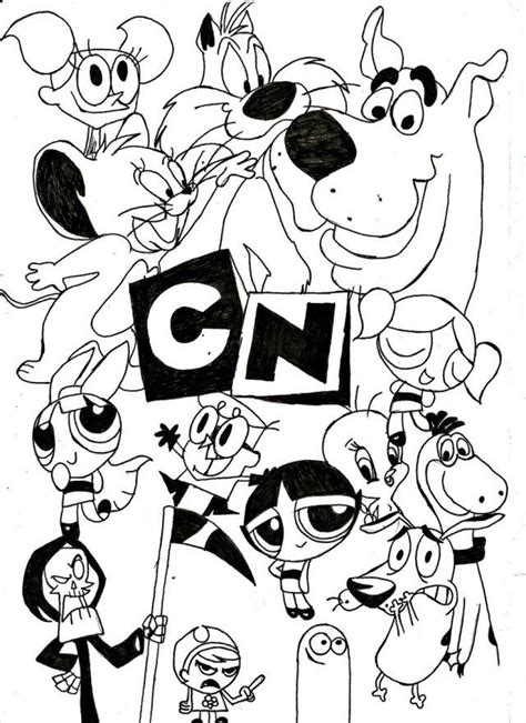 cartoon network coloring book