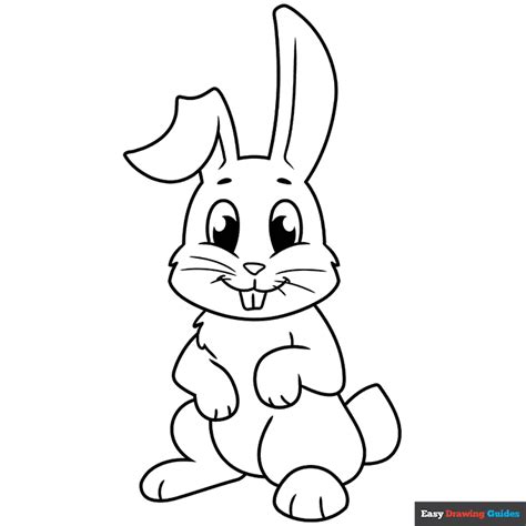 cartoon rabbit coloring pages