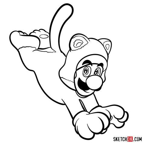 cat luigi coloring pages