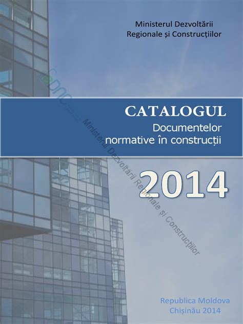 Catalog Standarde Si Normative In Constructii