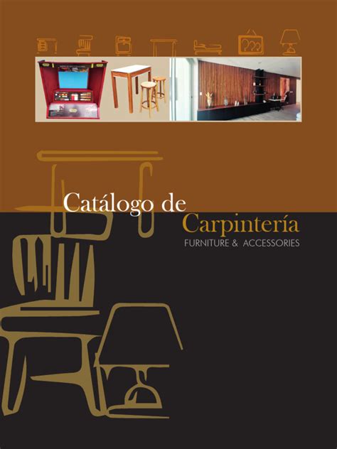 Catalogo De Carpinteria