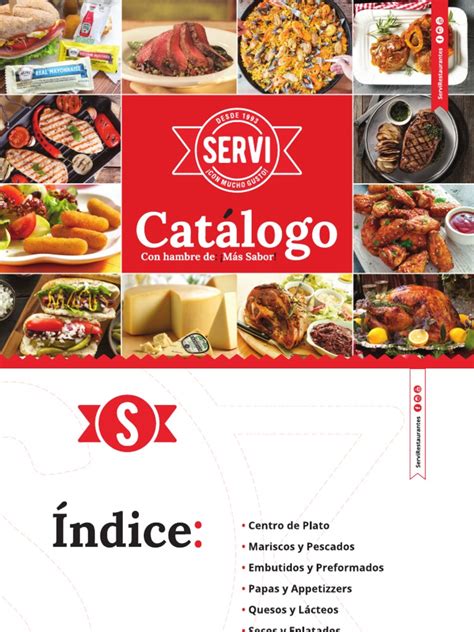 Catalogo De Servi O