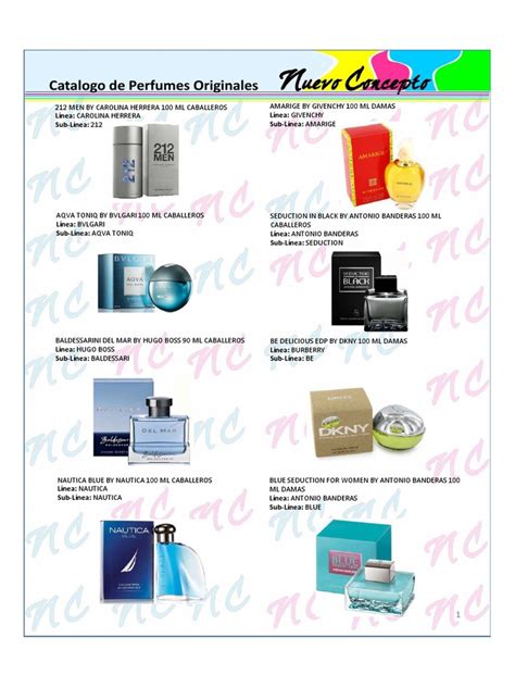 Catalogos Gratis De Perfumes