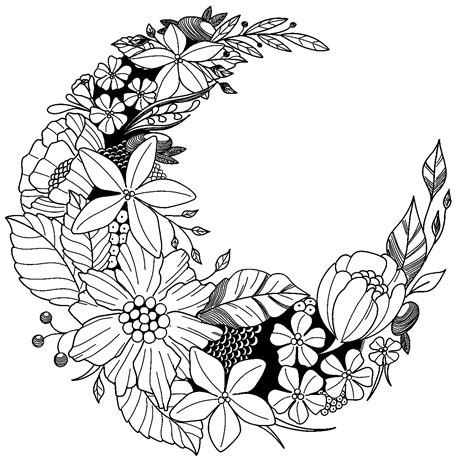celestial coloring pages for adults