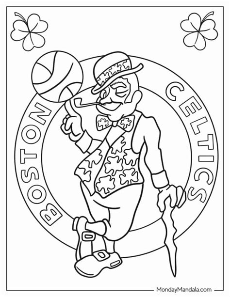 celtics coloring pages
