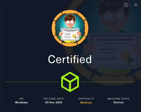 Certified Hackthebox Walkthrough