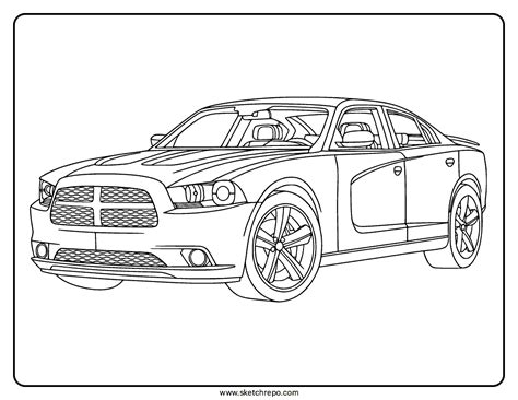 charger coloring pages